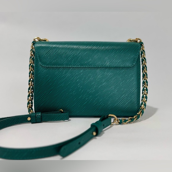 Louis Vuitton Epi Twist MM Bag Emerald Green LV - Picture 2 of 11